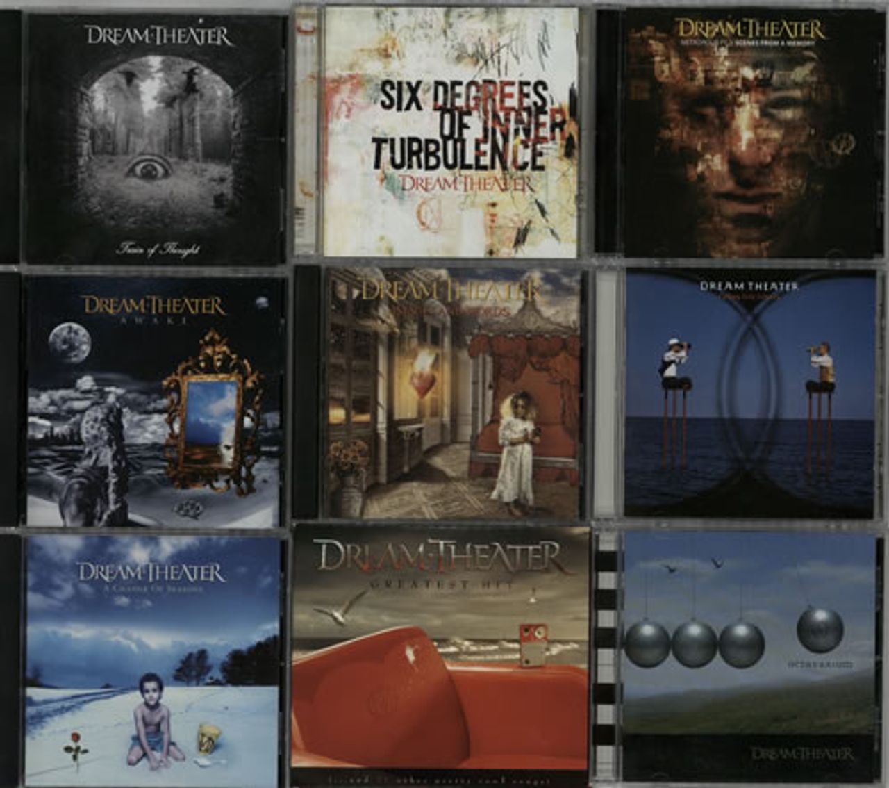 Dream Theater 1989-2005 Studio Albums UK CD album — 