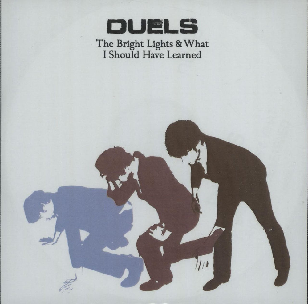 Duels The Bright Lights & What I Should Have Learned UK CD-R acetate NUDE19PROMOCD