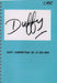 Duffy (Pop) European Summer 2009 Tour Itinerary UK Itinerary TOUR ITINERARY