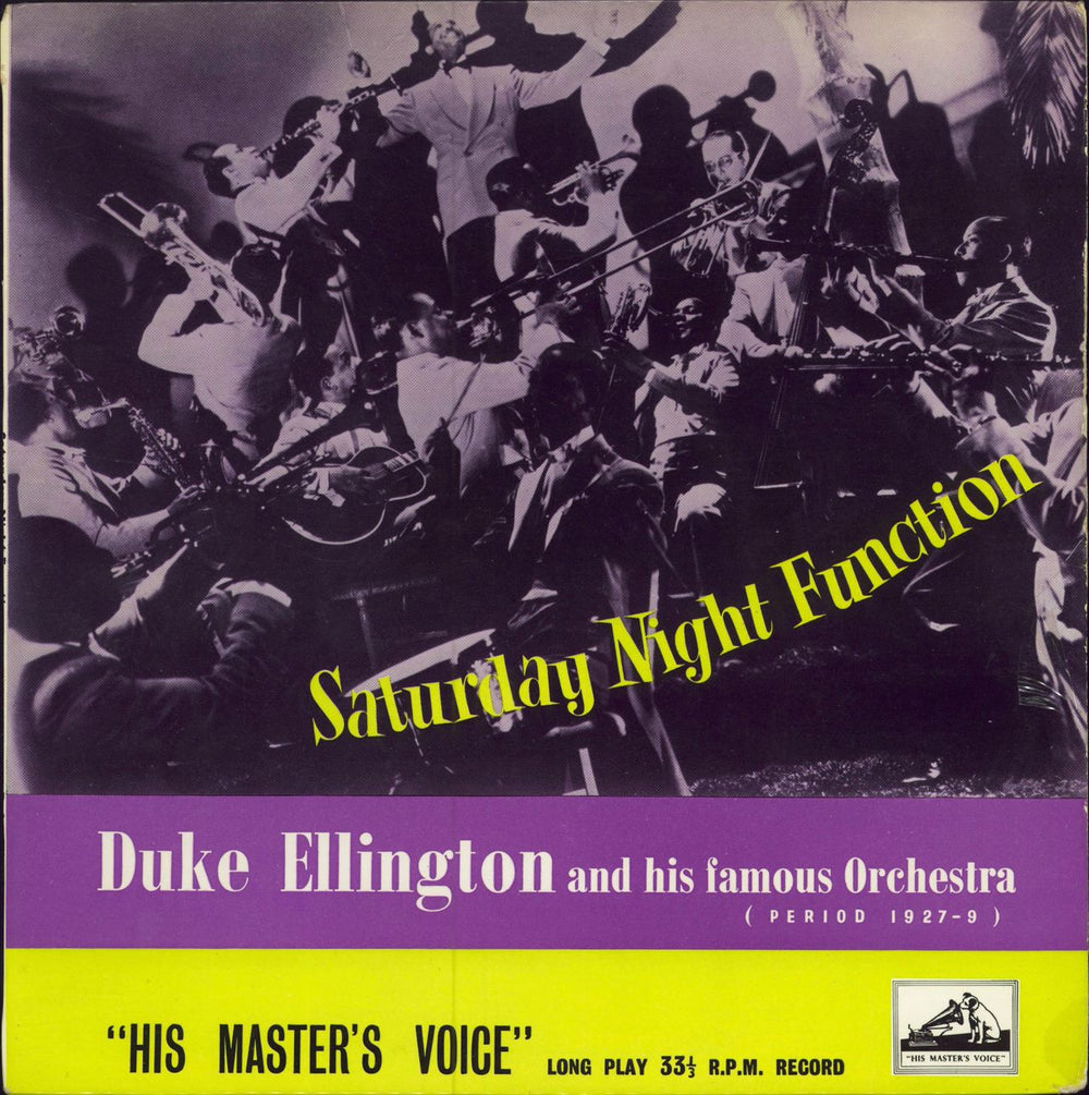 Duke Ellington Saturday Night Function UK 10" vinyl single (10 inch record) DLP1094