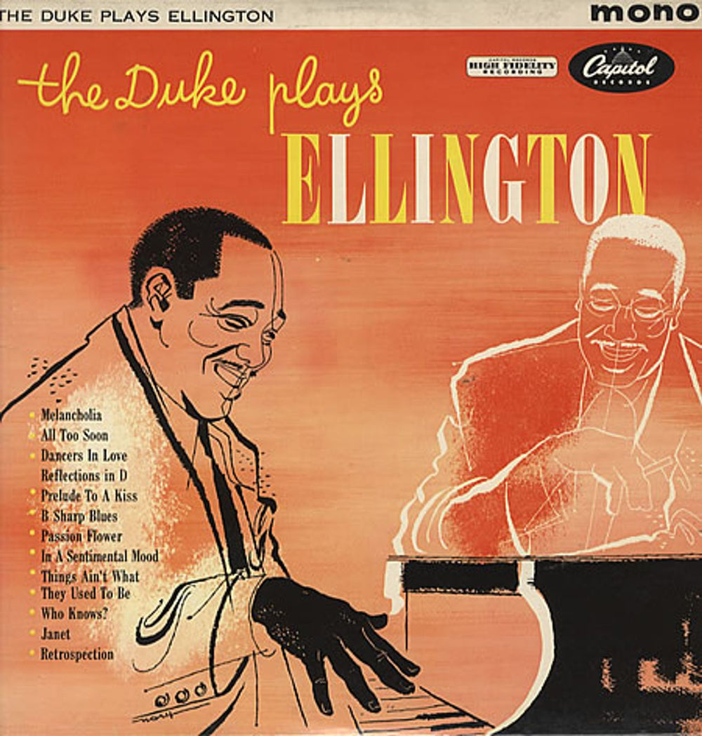 Duke Ellington The Duke Plays Ellington UK vinyl LP album (LP record) T-477