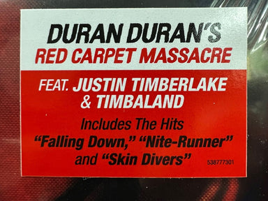 Duran Duran Red Carpet Massacre - Black Vinyl - Sealed UK vinyl s — RareVinyl.com