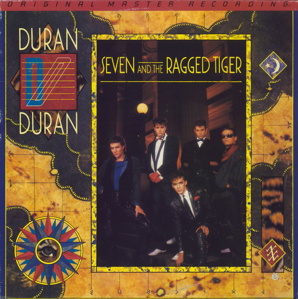 Duran Duran Seven And The Ragged Tiger - EX US vinyl LP album (LP record) MFSL1-182