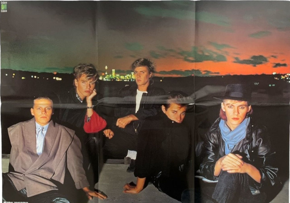 Duran Duran Seven And The Ragged Tiger + Poster, Stickers & obi Japanese vinyl LP album (LP record)