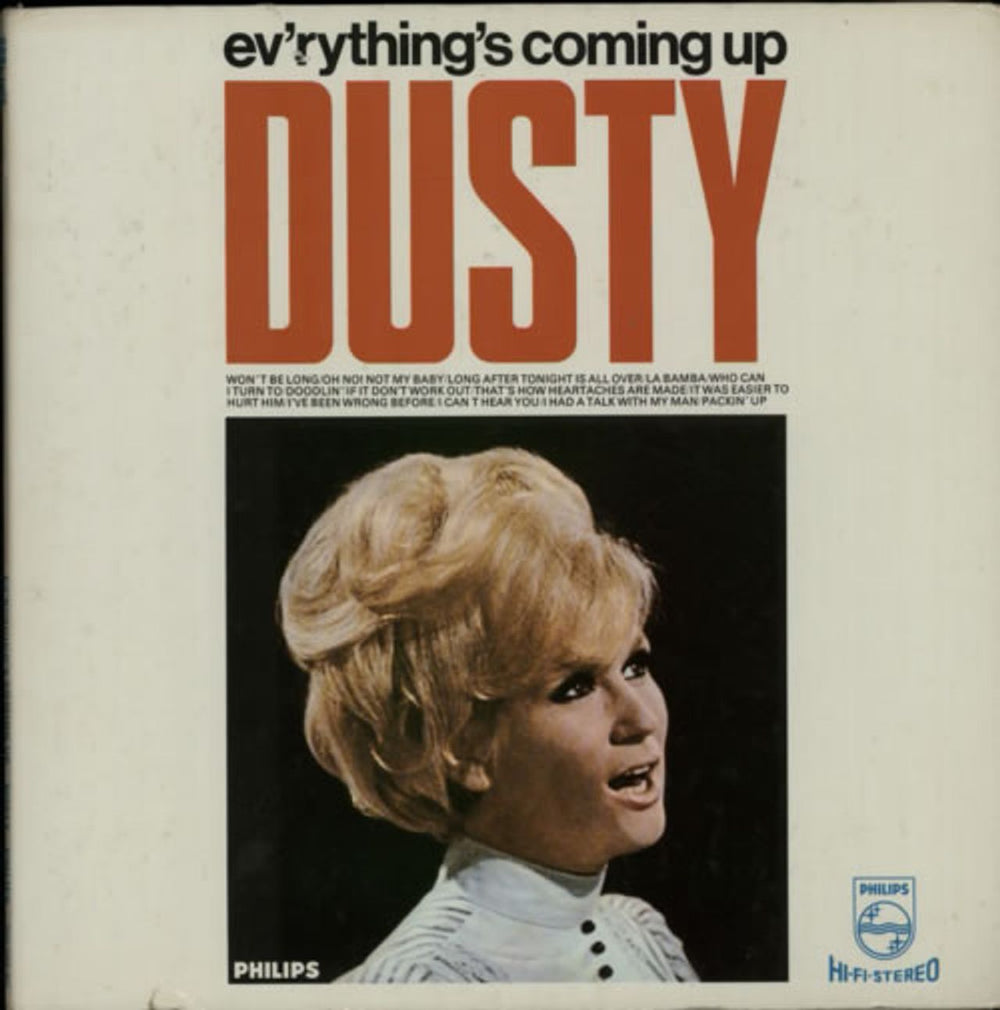 Dusty Springfield Ev'rything's Coming Up Dusty - EX UK vinyl LP album (LP record) SRBL1002