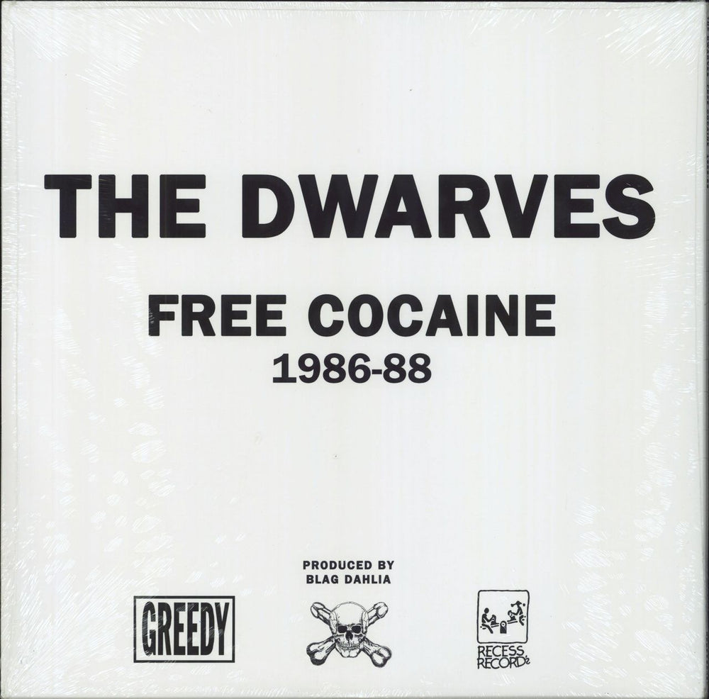 Dwarves Free Cocaine 1986-88 - Sealed US 2-LP vinyl record set (Double LP Album) 634457696617