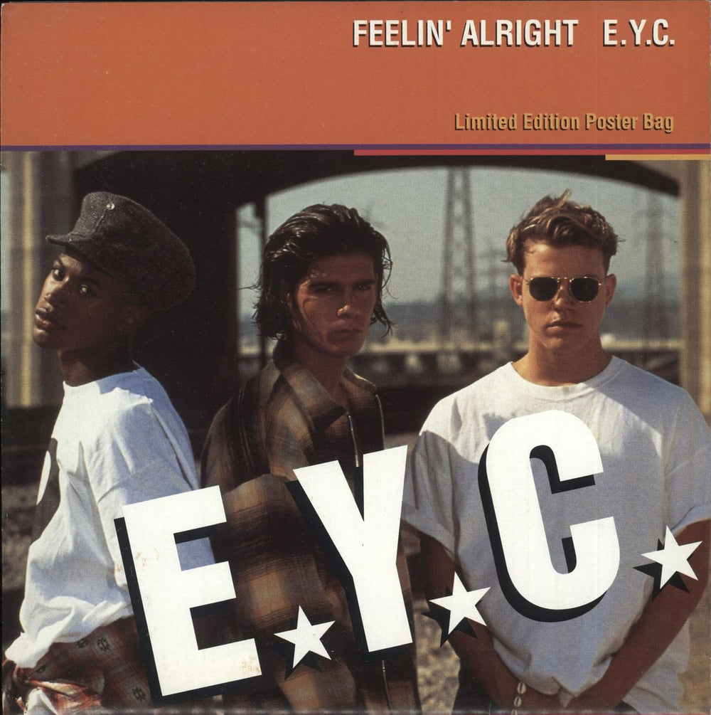 E.Y.C. Feelin' Alright UK 7" vinyl single (7 inch record / 45) MCSR1952