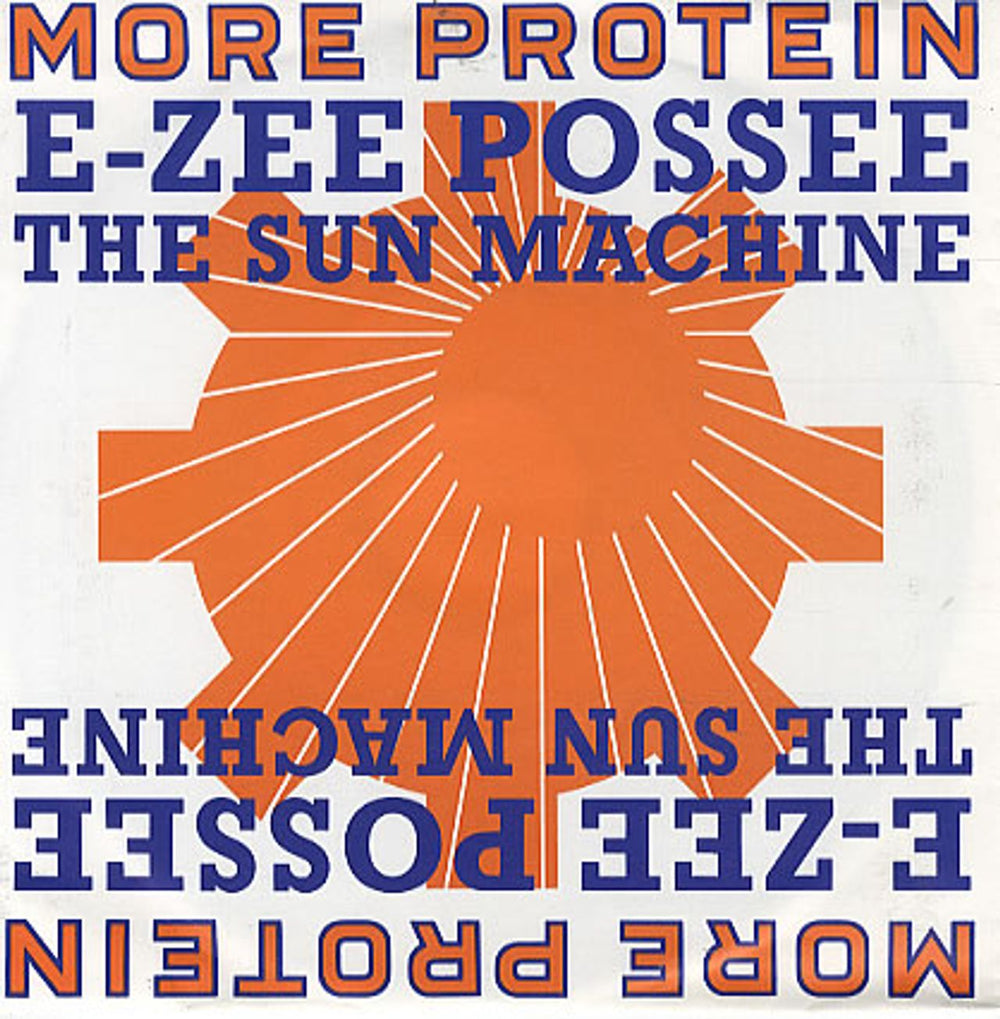 E-zee Possee The Sun Machine German 7" vinyl single (7 inch record / 45) 113396-100