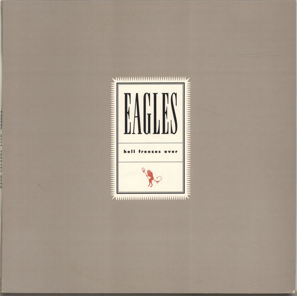 Eagles Hell Freezes Over UK 2-LP vinyl record set (Double LP Album) SVLP050