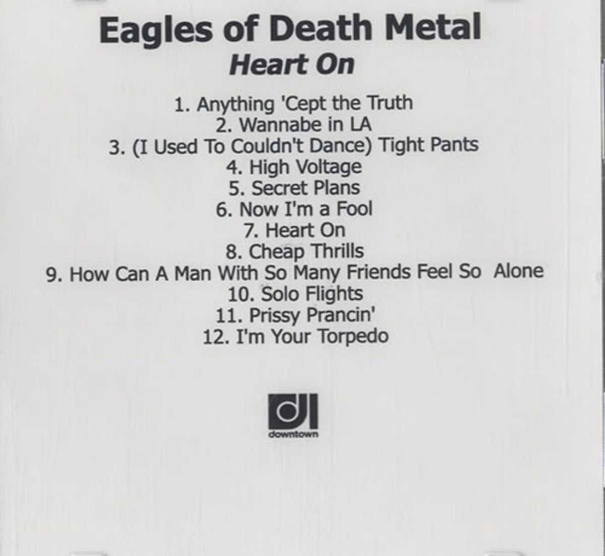 Eagles Of Death Metal Heart On US Promo CD-R acetate — RareVinyl.com