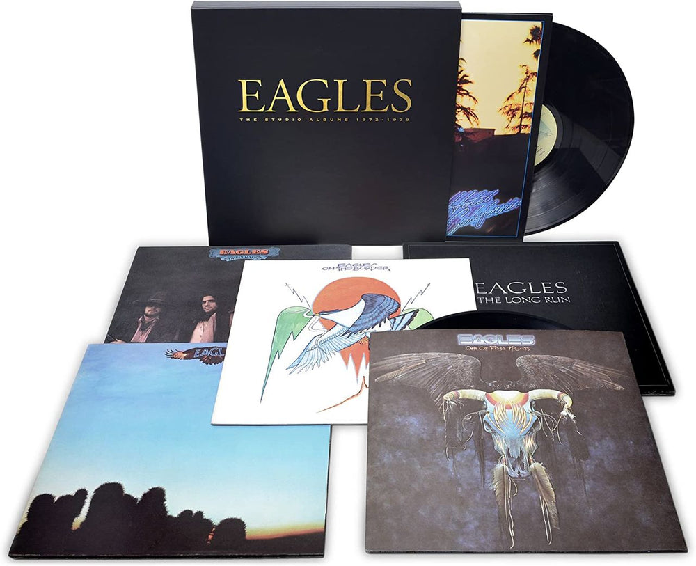 Eagles The Studio Albums 1972-1979 UK Vinyl Box Set EAGVXTH797574