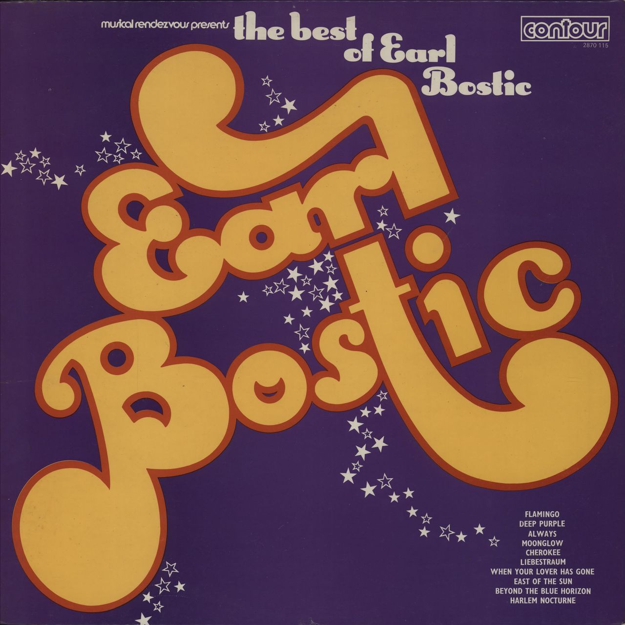 Earl Bostic The Best Of - Purple Sleeve UK vinyl LP album (LP record) 2870115