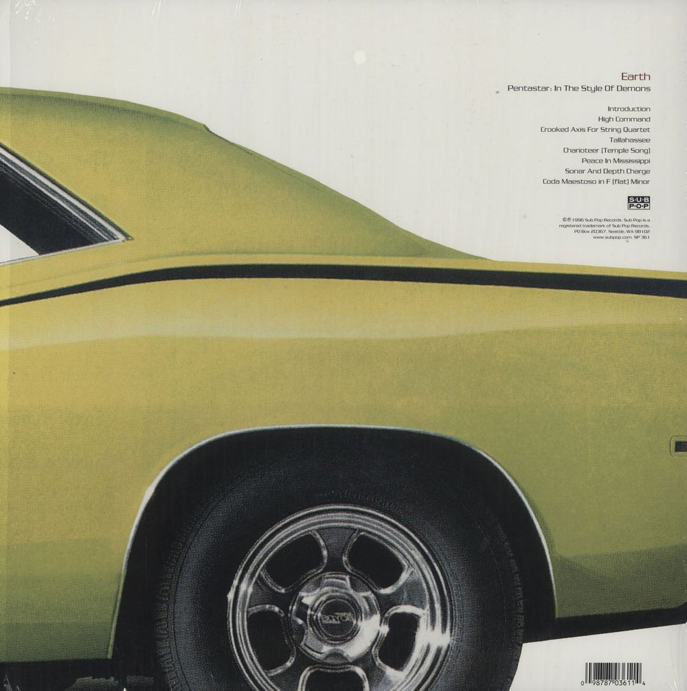 Earth Pentastar: In The Style Of Demons US vinyl LP album (LP record)