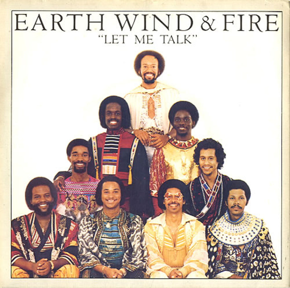 Earth Wind & Fire Let Me Talk UK 7" vinyl single (7 inch record / 45) CBS8982