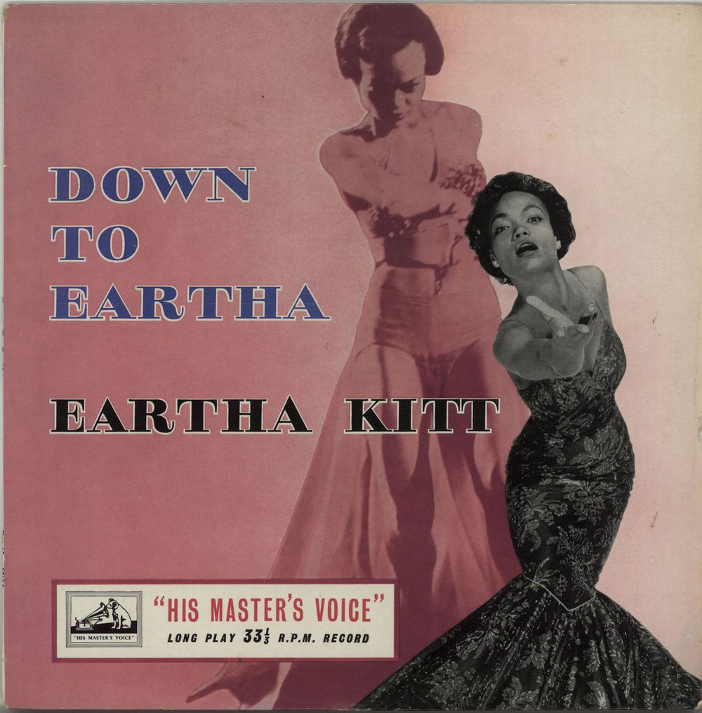 Eartha Kitt Down To Eartha UK 10" vinyl single (10 inch record) DLP1087