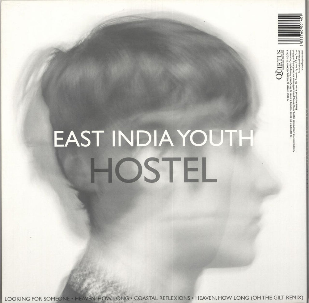 East India Youth Hostel EP UK 12" vinyl single (12 inch record / Maxi-single) 0GU12HO735688