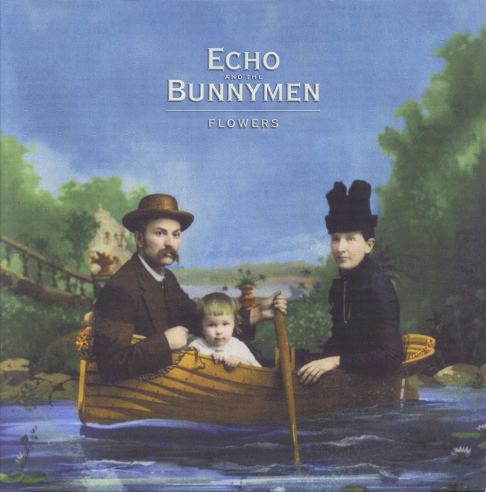 Echo & The Bunnymen Flowers - White Vinyl 180 Gram UK vinyl LP album (LP record) DEMREC948