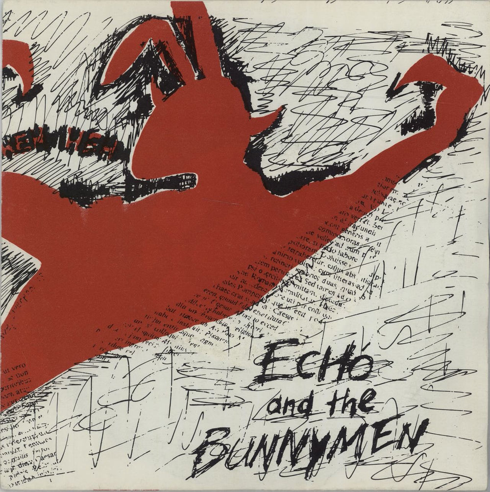 Echo & The Bunnymen The Pictures On My Wall - 2nd UK 7" vinyl single (7 inch record / 45) CAGE004