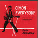 Eddie Cochran C'mon Everybody - Orange Vinyl UK 10" vinyl single (10 inch record) IKON05