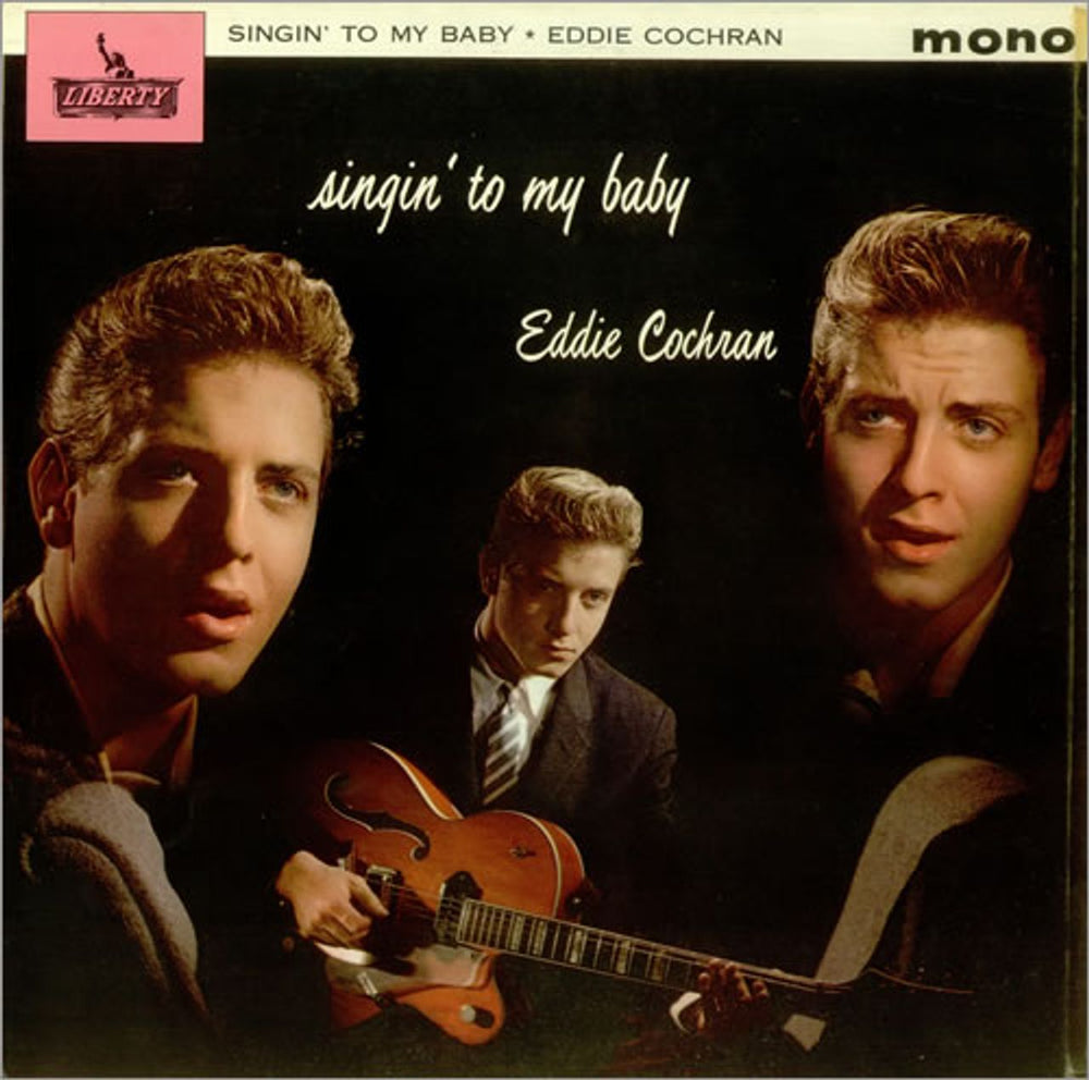 Eddie Cochran Singin' To My Baby UK vinyl LP album (LP record) LBY1158