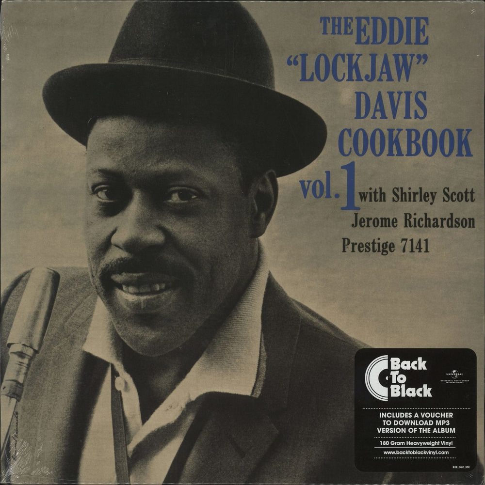 Eddie 'Lockjaw' Davis The Eddie 'Lockjaw' Davis Cookbook - Volume 1 - Sealed UK vinyl LP album (LP record) 0888072351165