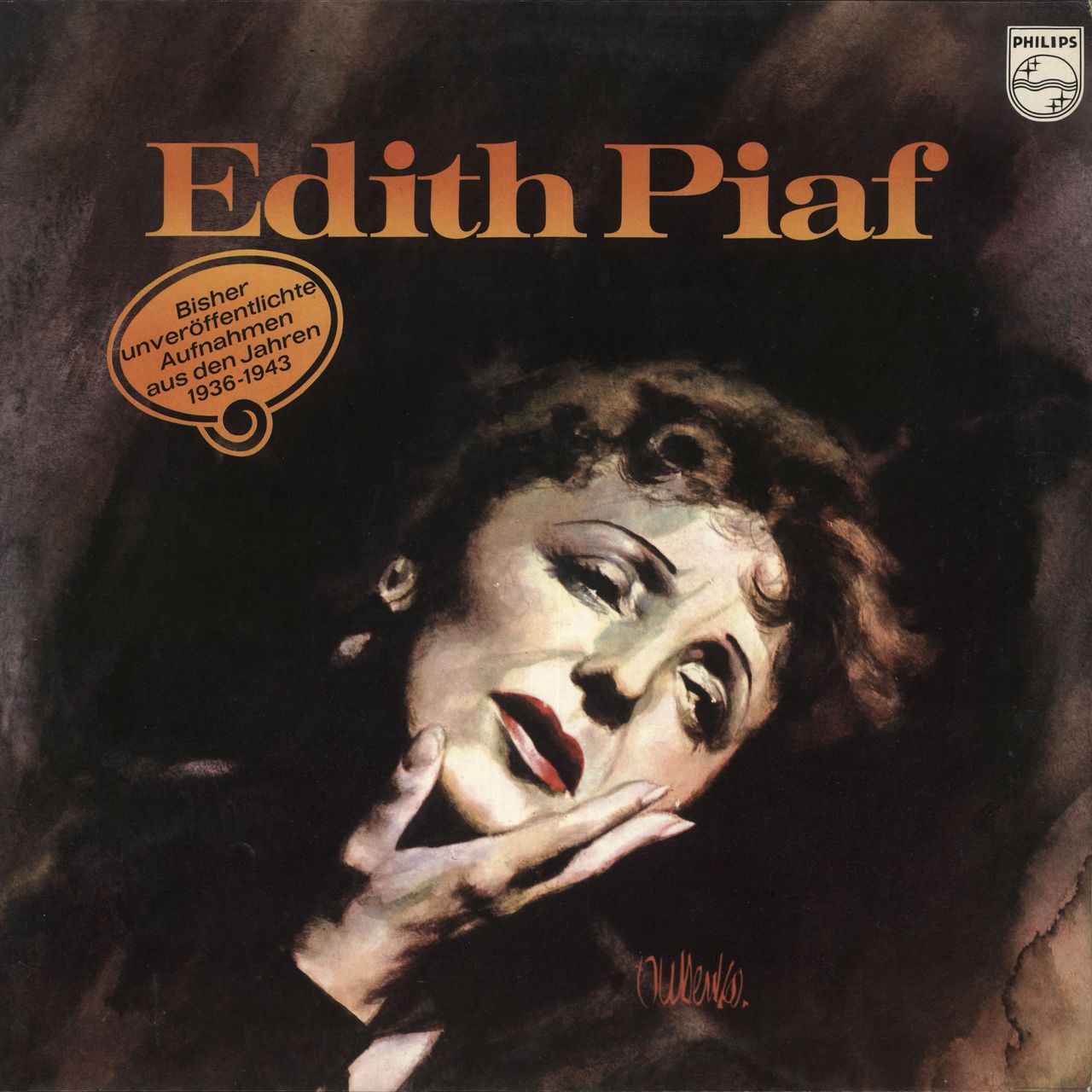 Edith Piaf Hommage a Edith Piaf German 2-LP vinyl set — RareVinyl.com