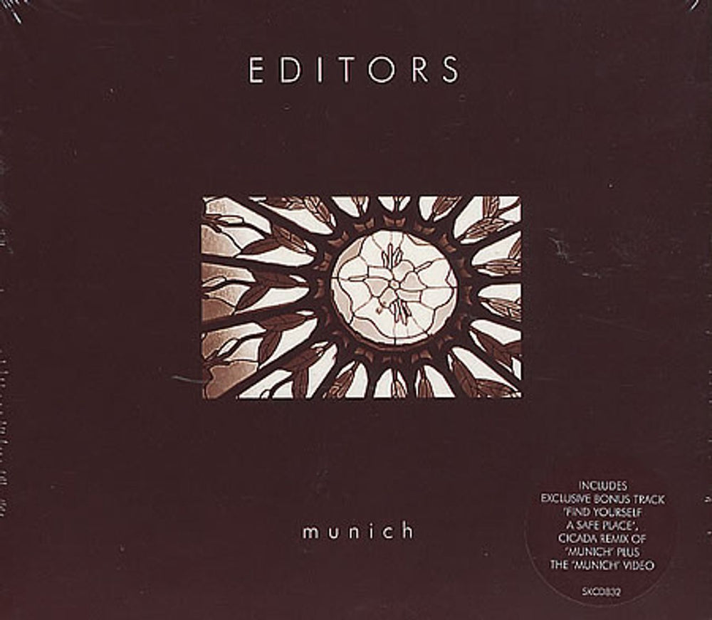 Editors Munich UK CD single (CD5 / 5") SKCD832