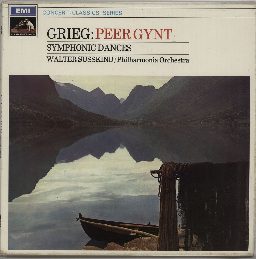 Edvard Grieg Peer Gynt / Symphonic Dances UK vinyl LP album (LP record) SXLP30105