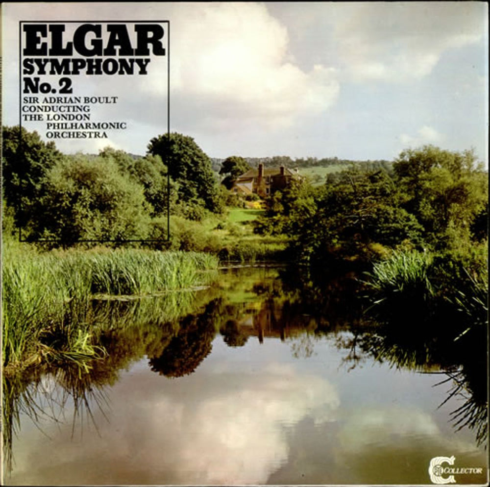 Edward Elgar Symphony No. 2 UK vinyl LP album (LP record) GSGC15008