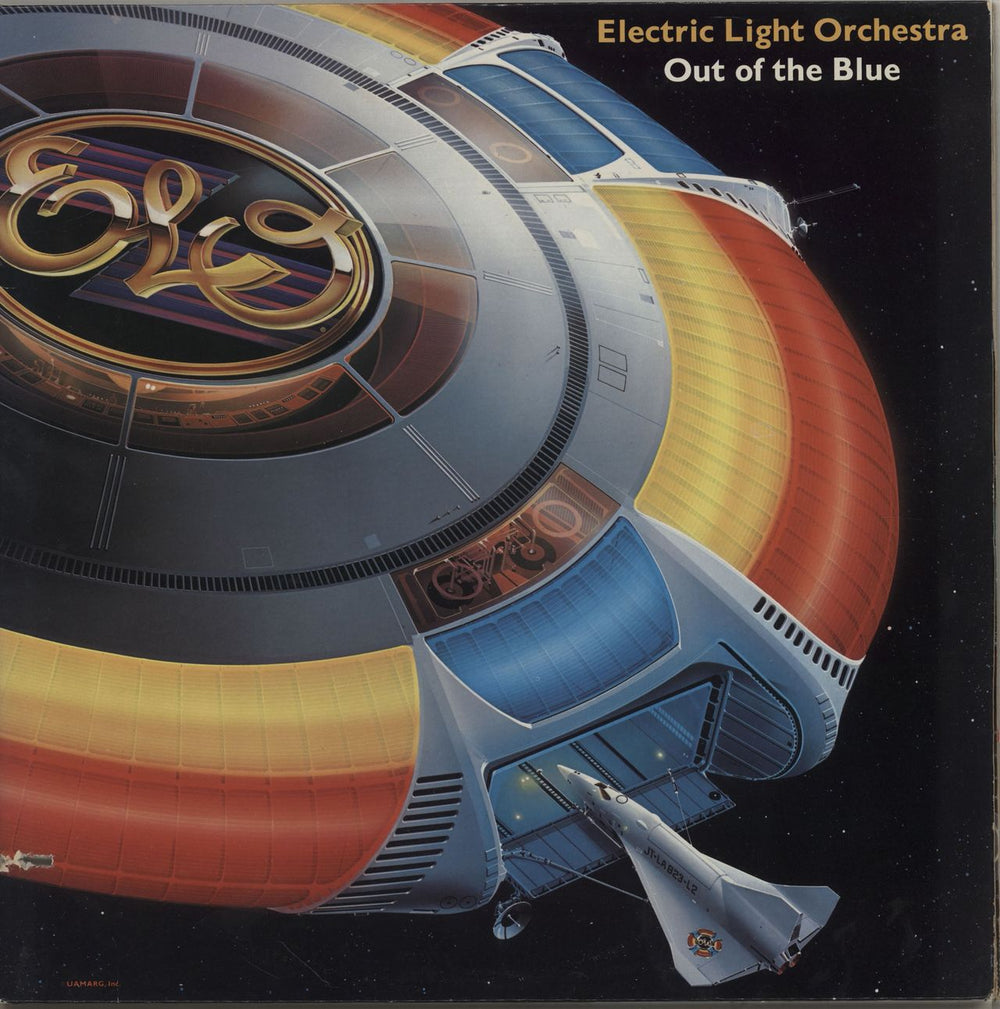 Electric Light Orchestra Out Of The Blue + Poster & Insert US 2-LP vinyl record set (Double LP Album) JTLA-823-L2