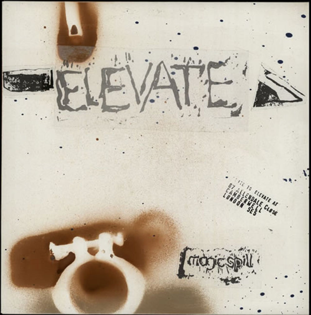 Elevate Magic Spill UK 10" vinyl single (10 inch record)