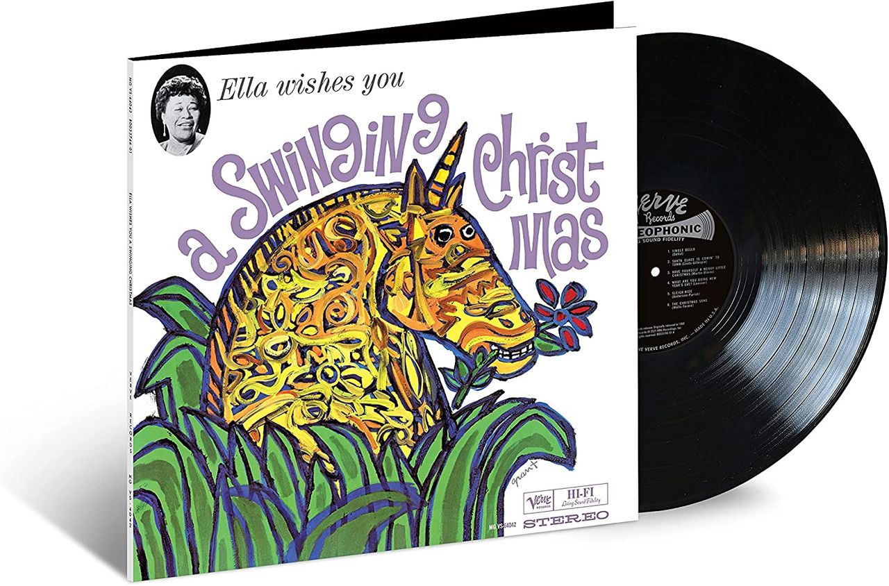Ella Fitzgerald Ella Wishes You A Swinging Christmas - Acoustic Sounds Verve Series - Sealed US vinyl LP album (LP record) B0033746-01