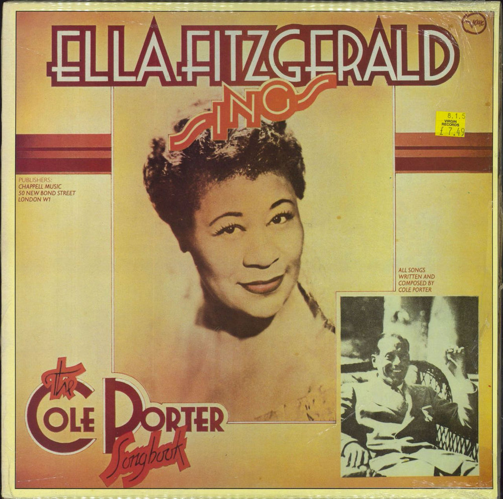 Ella Fitzgerald Sings The Cole Porter Songbook UK 2-LP vinyl record set (Double LP Album) 2683044