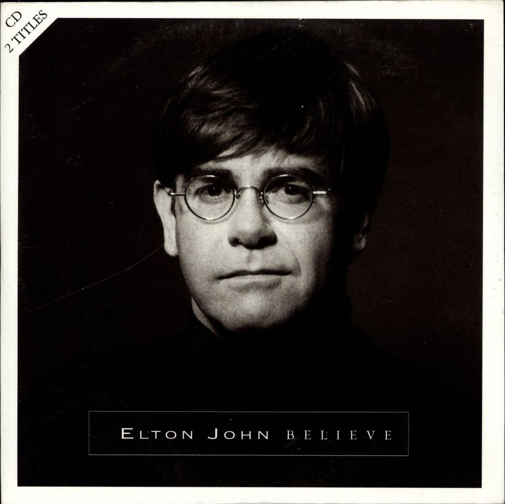 Elton John Believe French CD single (CD5 / 5") 856014-2