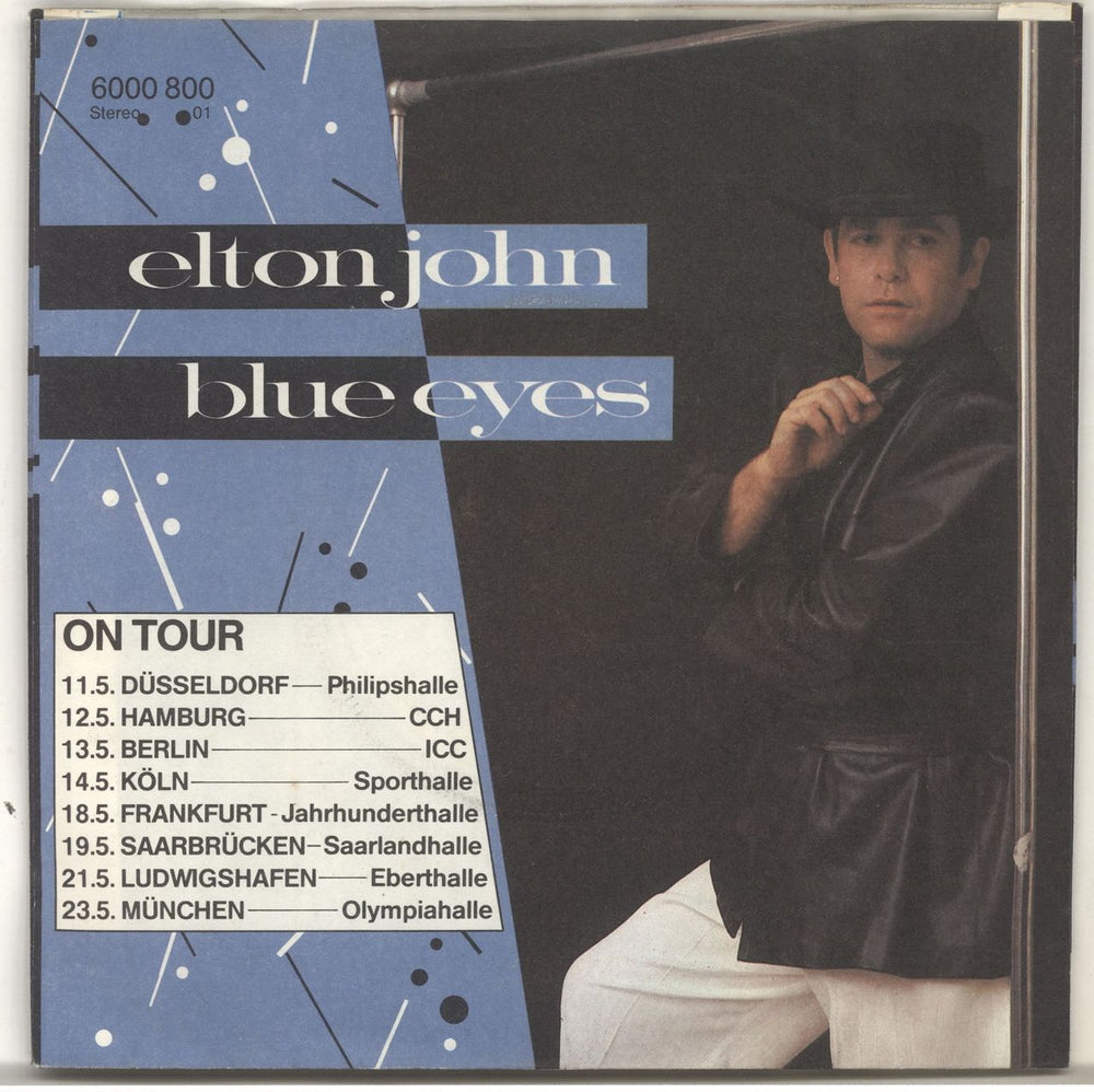 Elton John Blue Eyes German 7" vinyl single (7 inch record / 45) JOH07BL701961