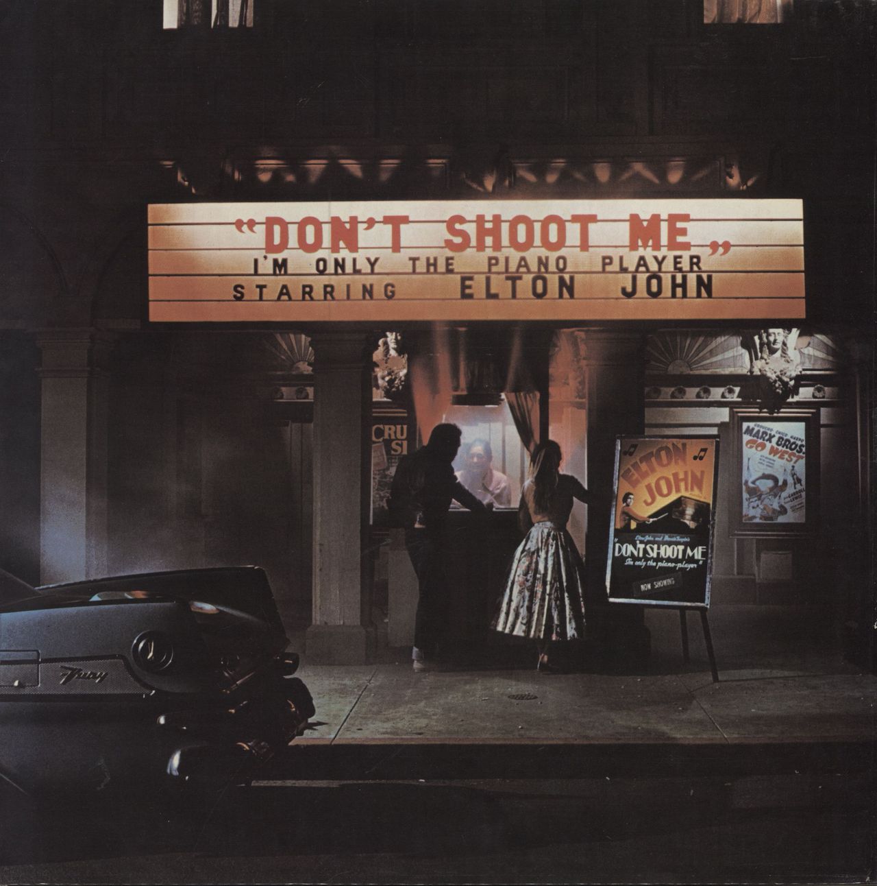 Elton John Don't Shoot Me - 1st - Blue UK vinyl LP album (LP record) DJLPH427