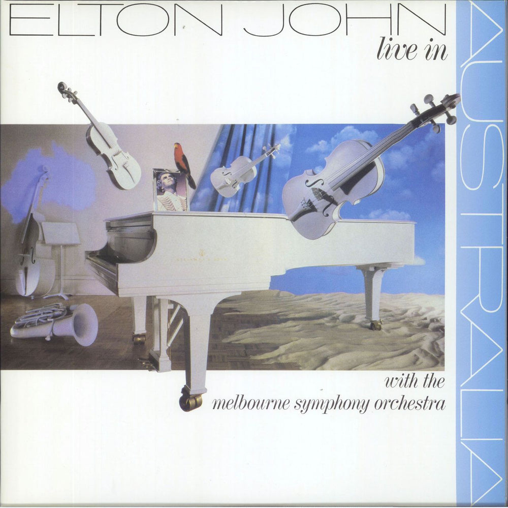 Elton John Live In Australia - 180gram UK 2-LP vinyl record set (Double LP Album) 6785857