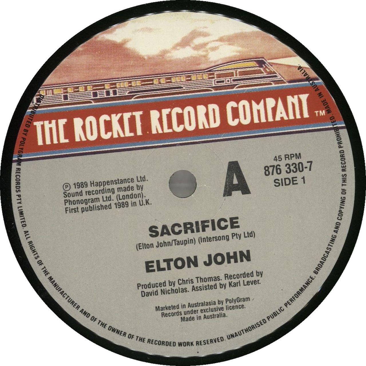 Sacrifice - Elton John