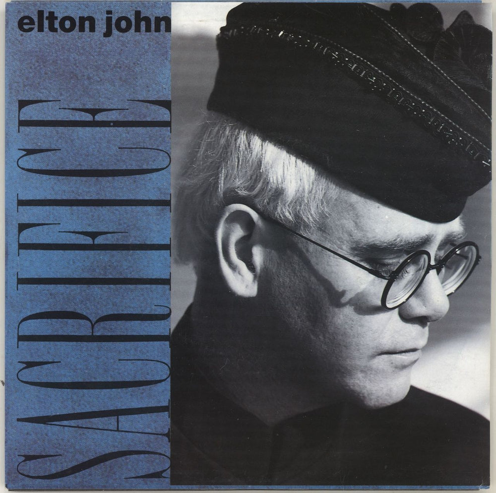 Elton John Sacrifice Australian 7" vinyl single (7 inch record / 45) 876330-7