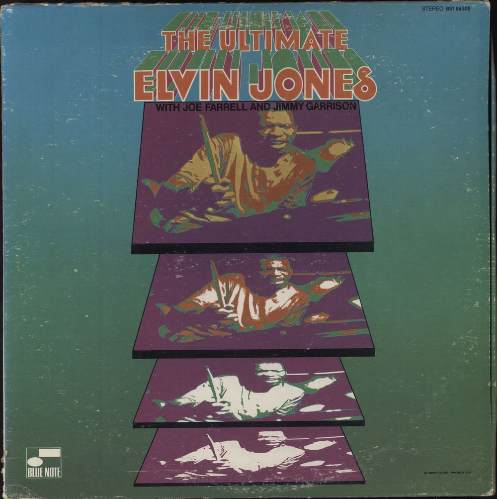 Elvin Jones The Ultimate Elvin Jones - 2nd - Liberty - VG US vinyl LP album (LP record) BST84305