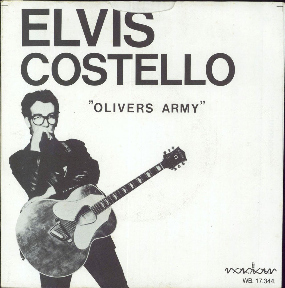 Elvis Costello Oliver's Army Dutch 7" vinyl single (7 inch record / 45)