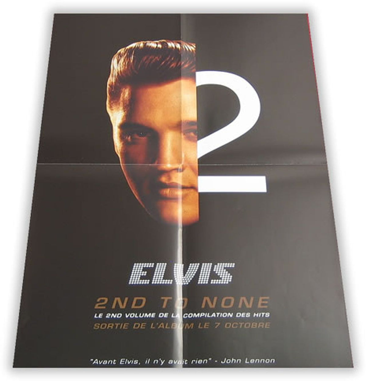 Elvis Presley 2nd To None - Poster Presenter French Promo Poster