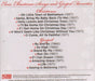 Elvis Presley Christmas Songs And Gospel Favorites US Promo CD album (CDLP) ELVCDCH433884