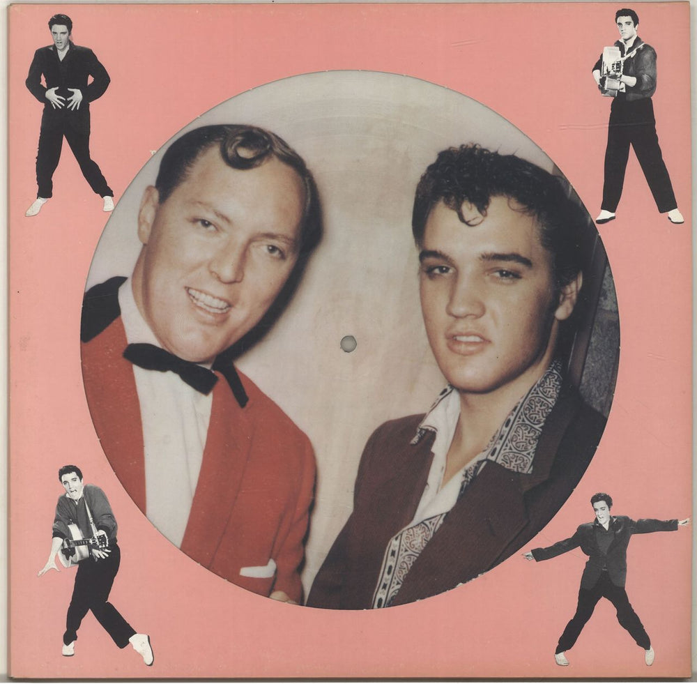 Elvis Presley Elvis Presley & Bill Haley Danish picture disc LP (vinyl picture disc album) PD1084