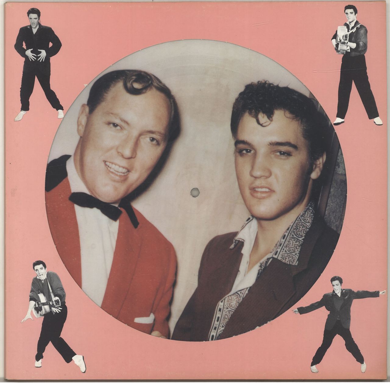 Elvis Presley Elvis Presley And Bill Haley Danish Picture Disc Lp —