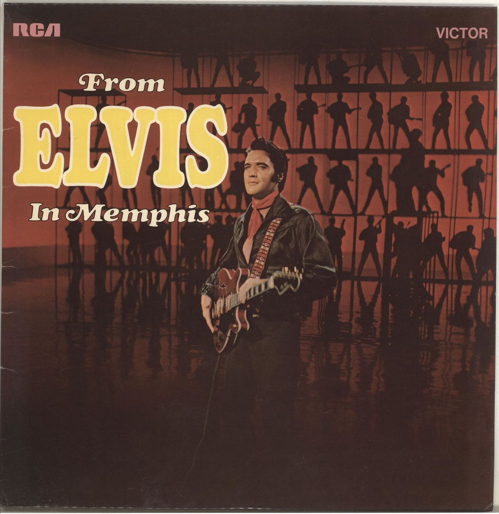 Elvis Presley From Elvis In Memphis - Front Laminated Picture Sleeve UK vinyl LP album (LP record) SF8029