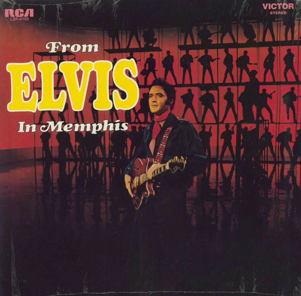 Elvis Presley From Elvis In Memphis - Sealed German vinyl LP album (LP record) LSP-4155