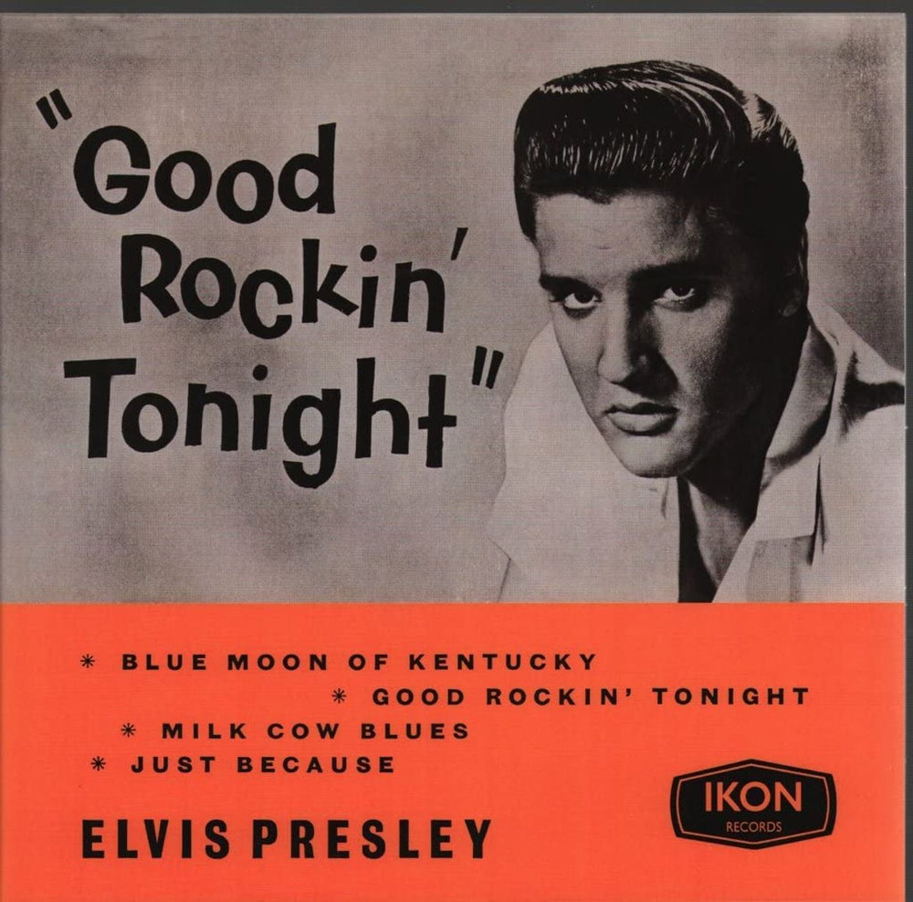 Elvis Presley Good Rockin' Tonight - Opaque Clear Vinyl UK 10" vinyl single (10 inch record) IKON04