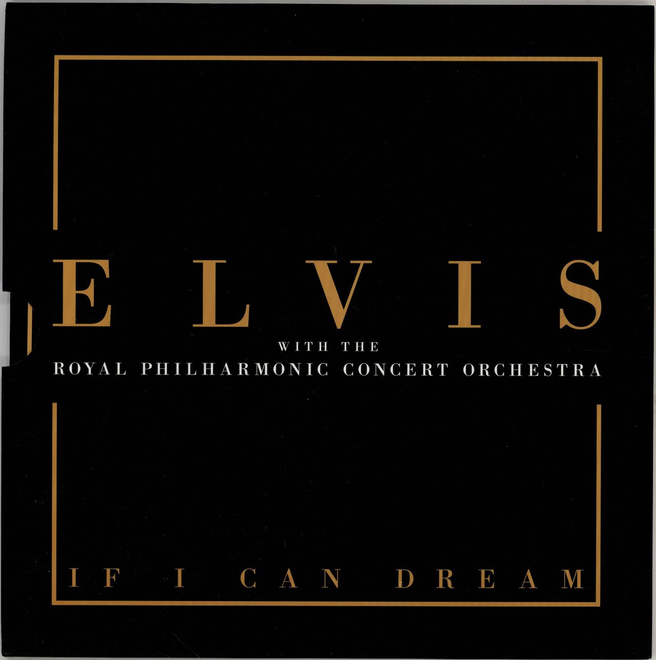 Elvis Presley If I Can Dream UK tour programme PROGRAMMER