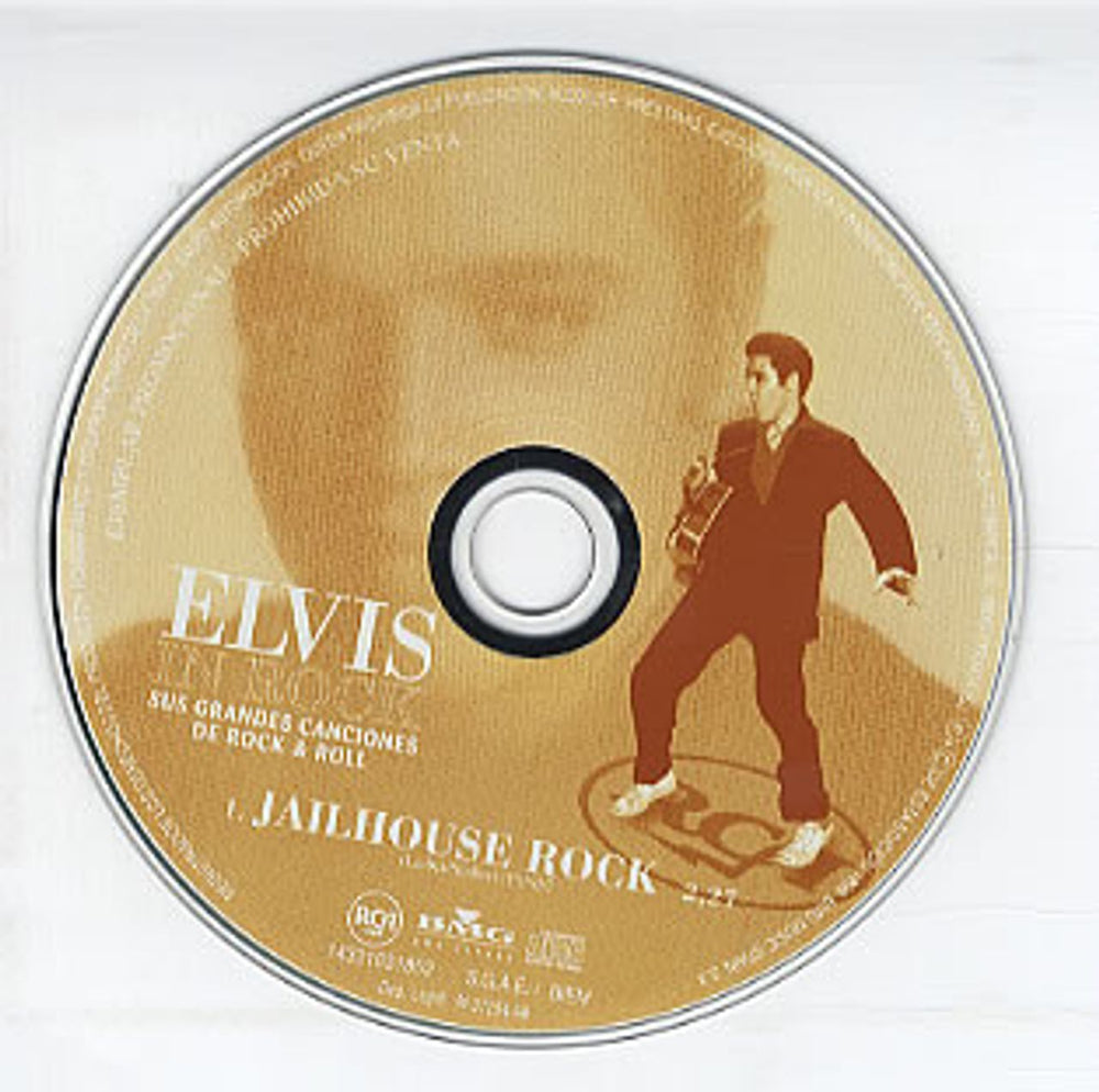 Elvis Presley Jailhouse Rock Spanish Promo CD single (CD5 / 5") 74321631852